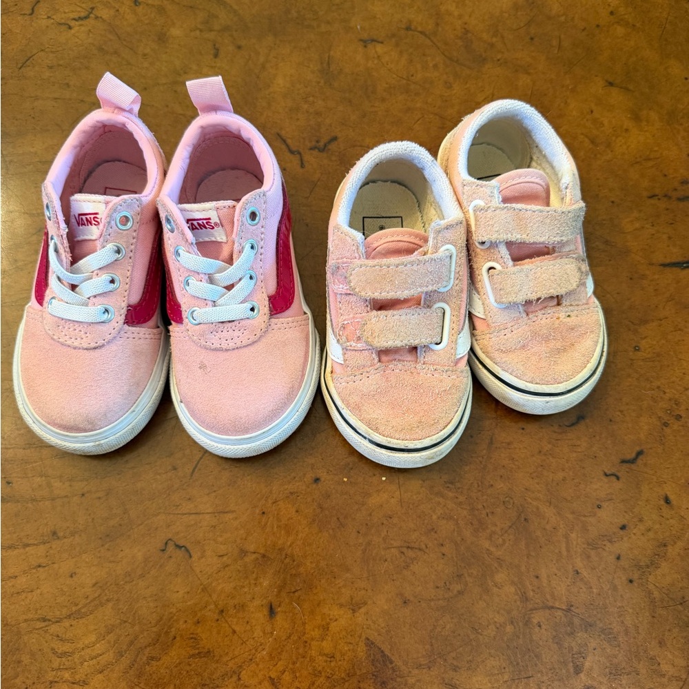 Vans Pink Kids Sneakers